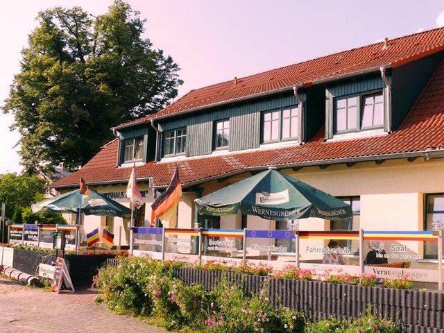 Отель Landgasthof "Wirtshaus Zur Eibe" Jabel Экстерьер фото